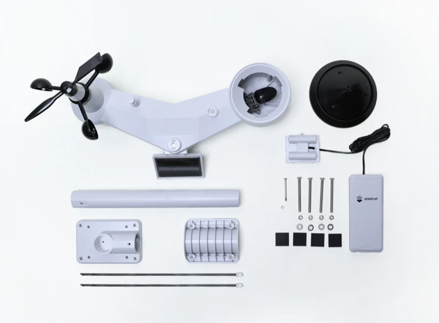 Estacion Meteorologica LoRaWAN 8-in-1 - SenseCAP S2120 - Imagen 2